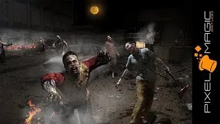 Apocalipsis Zombie | Speed Art (Photoshop CC)