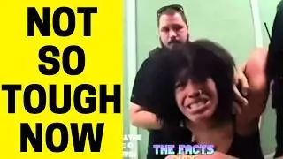 LOWLIFE FATIGUER GETS PUT DOWN BY COPS