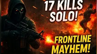 Call of Duty FRONTLINE Mode🔥 | 17 KILLS SOLO! | Insane Gunplay & Clutch Moments 😱