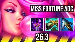 MISS FORTUNE & Skarner vs APHELIOS & Bard (ADC) | Good KDA: 16/2/4 | KR Diamond | 26.3