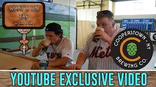 What's On Tap - Benchwarmer Float at Cooperstown Brewing Company (YOUTUBE EXCLUSIVE)