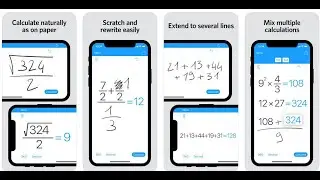 Уникальный калькулятор MyScript Calculator 2 доступен на iOS и Android бесплатно