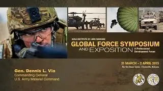 AUSA Global Force Symposium 2015 - Gen. Dennis Via