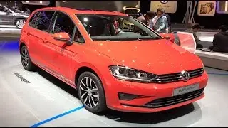 Volkswagen Golf Sportsvan 2017 In detail review walkaround Interior Exterior