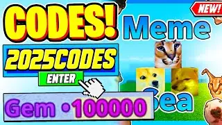 ⚠️New⚠️ ALL WORKING CODES For Meme Sea 2025 - Roblox Meme Sea Codes 2025