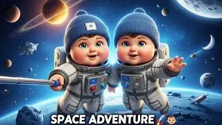 Twin Babies Space Adventure 🌍🚀 | Roblox Ai Baby vlog Season 2
