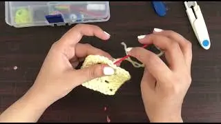 How do you finish crochet without a knot? Invisible slip stitch