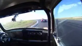 Classic Vintage Mini Cooper at Thunderhill Raceway Park