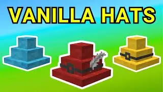 Vanilla-Style HATS in Minecraft!