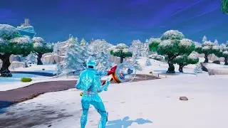 Fortnite - Cavaleira Espectral Congelada Gameplay