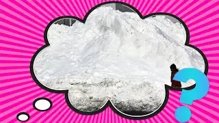 Why Do Snow Piles Take Forever to Melt?