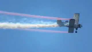 Mike and Samantha Tryggvason AirShow Cat Wingwalker 2025 Air Show