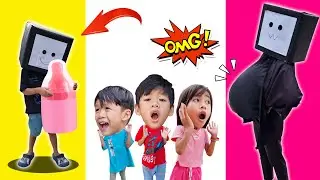 แย่แล้ว !? ทีวีวูแมนท้อง คลอดลูกออกมาเป็นทีวีแมนน้อย I หนูดีมาแล้วจ้า