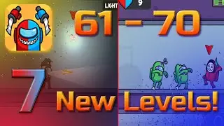 We're Impostors : Kill Together (Red and Blue impostor) NEW LEVELS! 61 - 70 levels