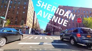 Sheridan Avenue to Bronx Lebanon Hospital New York City (NYC) | USA 4K