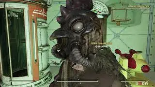 Fallout 76 Rooster Gas Mask - Spooky Treat Bag Item 2023