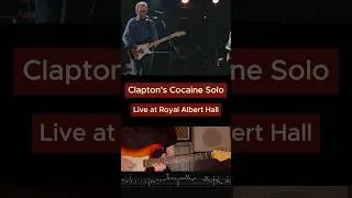 Clapton's Cocaine LIVE Solo - Beautiful Wah control #live #tabs #clapton #guitar #cover