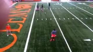 Jonathan Meeks S Clemson's Pro Day 3/07/2013