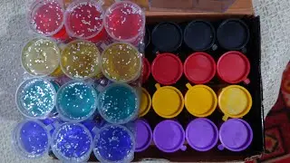 ASMR Kreatif is live! Water Slime Mixing Relaxing 😎😌