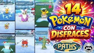 TODOS los POKÉMON con DISFRACES en el EVENTO FIESTAS INVERNALES 2025 en POKEMON GO