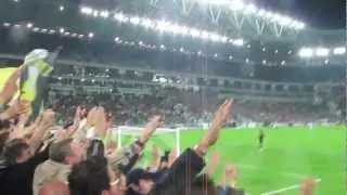 Juventus Napoli 3 a 0 01/04/2012 Curva Sud