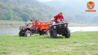 #ATVTest #RiversideRide #OffRoadAdventure #FarmUtility #AllTerrainVehicle #WorkHardPlayHard #ATVLife