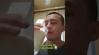 Day In The Life A Day Trader #shorts #uzb #trading #crypto #motivation