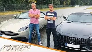 Luxus-Roadster im Duell | DB11 Volante vs. AMG GT C | GRIP