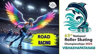 LiVE DaY-2 | ROAD RACE | 63RD NATIONAL ROLLERS SKATING CHAMPIONSHIP  VISHAKHAPATANAM 2025
