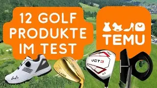 Ich teste 12 Golf Produkte von TEMU // Schrott oder Geheimtipp?