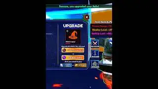 Finally get Rush Boss Hard mode Relic in Arise Crossover #roblox #arisecrossover #sololeveling