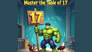 Table of 17 - 17 का पहाड़ा | 2 se 20 tak pahada |  पहाड़ा 2 से 20 तक | 2 to 20 tables #1LearnStudio