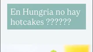 No hay hotcakes en hungria ? #expatriada #hungria #mexicana #mexicohungria #palacsinta #hotcakes 