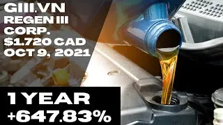 Refine Used Motor Oil? Clean Tech? No Gov Subsidy? Regen III Corp (GIII.VN) #shorts