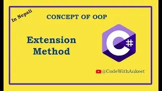 Stop Writing Repetitive C# Code | Use Extension Methods || Ankit Chamlagain