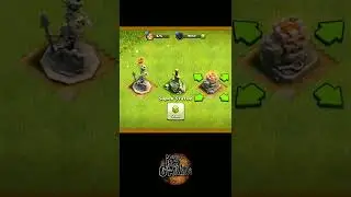 The Amazing Storied Statue, The Champions Statue and Super Statue In Clash Of Clans #shorts