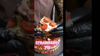 🍓 Irresistible Strawberry Pie in 30 Seconds! | Viral Dessert 2025 ✨