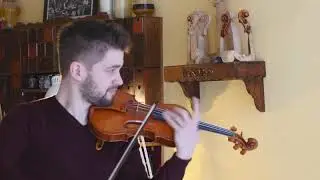 Sibelius on new Valerio Ferron Guarneri del Ges&ugrave; model violin