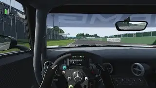 Assetto Corsa Vallelunga - Club Mercedes SLS GT3 (Dry) Track Guide (Hotlap + Telemetry)