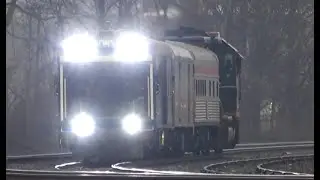 Seals Barking On Big CSX Train! KCS Tank Train! CSX Geometry Train! GP38 on NS Train + More Trains!