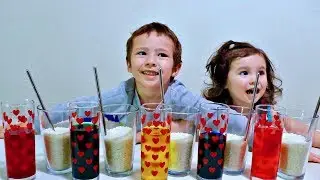 Learn Colors with Toddlers and Rice | Coloured Rice for Preschool Kids and Fun Colours for Baby