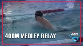 Aquajets Swim Team Wins 400M Medley Relay | 2022 Speedo Junior National Championships | Irvine CA
