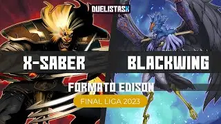 Yugioh DUELOS: BLACKWING VS. X-SABER | Formato EDISON YUGIOH TCG | FINAL de TORNEO