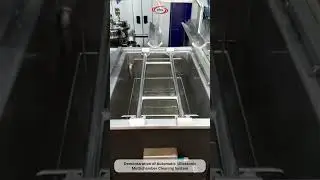 Ultrasonic Multichamber Cleaning System | Demonstration Video | Automatic  #machine