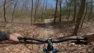 Mountain biking Stillwell Woods Park