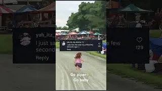 Go piper. Piper the runner                                #piper #viralvideo #funnykids #musical.