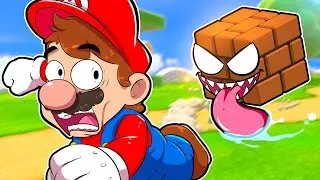 SUPER MARIO BROS... MAS OS BLOCOS QUEREM TIRAR MINHA VIDA!