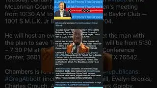 Republican candidate for governor will be in two Central Texas cities onJanuary 13