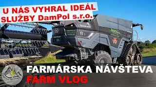 U NÁS VYHRAL IDEÁL [ Služby s kombajnami MASSEY FERGUSON = DamPol s.r.o. ] Farmárska Návšteva FN#97