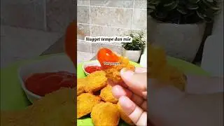 Resep praktis membuat nugget tempe dan mie #recipe #nugget #temple #fyp